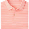 Featherweight Payne Stripe Polo - Watermelon