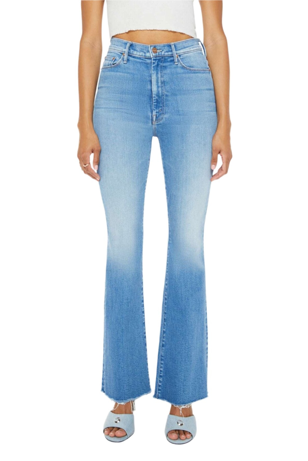 High Waisted Weekender Fray