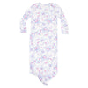 Baby Girls' Knotted Gown - Ribbon Floral Fling