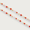 Milos Beaded Necklace - Warm