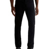 Everett Sueded Slim Straight - Super Black - FINAL SALE