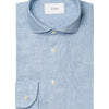 Twill Linen Shirt - Light Blue- FINAL SALE