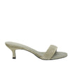 Suede Sensation Kitten Heel - Soft Green