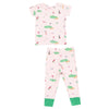Baby and Kids' Golf Things Short Loungewear Set - Pink