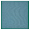 Silk Pocket Square - Blue Green Diamond Geo