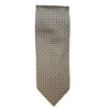 Printed Tie - Olive Geo