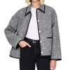 Camden Jacket - Black/Grey Check