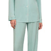 Gisele Long PJ Set - Canal Blue/Ivory