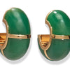 Zellige Hoops - Green Jade