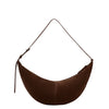 Slide Suede Bag - Chocolate