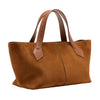 East West Chelsea Tote - Saddle Suede