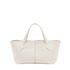 East West Chelsea Tote - Soft White