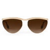 Heidi Sunglasses - 12k Matte Black Fade Chroma + Blonde Venezia