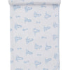 Giraffe Grace Blanket - Light Blue