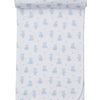 Teddy Bear Time Printed Blanket - Light Blue