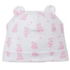 Teddy Bear Time Novelty Printed Hat - Pink