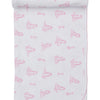 Giraffe Grace Blanket - Pink
