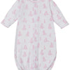 Baby Giraffe Grace Convertible Gown - Pink