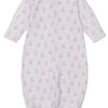 Baby Teddy Bear Time Convertible Gown - Pink