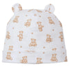 Teddy Bear Time Novelty Printed Hat - Brown