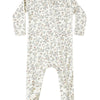 Baby Bamboo Zip Footie - Woodland