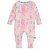 Baby Party Animals Glow in the Dark Modal Convertible Coverall - Pink