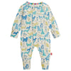 Baby' It's a Paw-ty Convertible Coverall - Blue