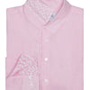 Mens' Solid Linen Shirt - Pale Pink