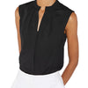Olympia Sleeveless Top - Black