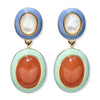 Papaya Earrings - Peach Multi