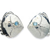 Mikuni Stud Earrings - Silver