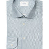 Cut Away Slim Signature Twill Parrot Shirt - Light Blue