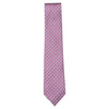 Peacock Motif Tie - Purple