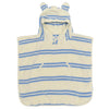 Kids' Character Hooded Towel - Sid the Seagull Blue Stripe