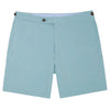 Sport Shorts Side Tab - Aegean Seersucker