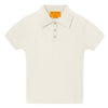 Shrunken Cashmere Polo - Cream