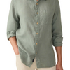 Laguna Linen Shirt - Fairfield Dobby