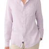 Laguna Linen Shirt - Wisteria