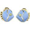 Mikuni Stud Earrings - Periwinkle