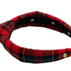 T.B.B.C. x Lele Sadoughi Knotted Headband - Paces Mill Plaid