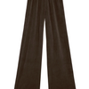 Zephyra Velour Pants - Walnut