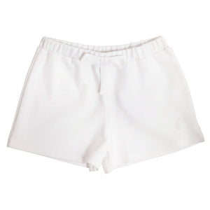 A The Beaufort Bonnet Company Shipley Shorts with a bow on the side, perfect for summertime.