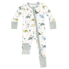 Baby 2-Way Zipper Romper - Soft Dinos