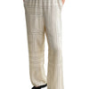 Monogram Silk PJ Bottoms - Ivory