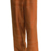 Monogram Silk PJ Bottoms - Terracotta