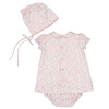 Baby Girls' Violette Floral Short Puff Baby Set - Pink