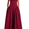 Kendall Dress - Claret