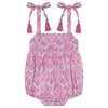 Baby Girls' Zoe Romper - Pink Paisley - FINAL SALE