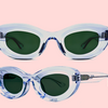 Jazz Sunglasses - Translucent Clear