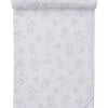 Cheerful Good Night Printed Blanket - Silver